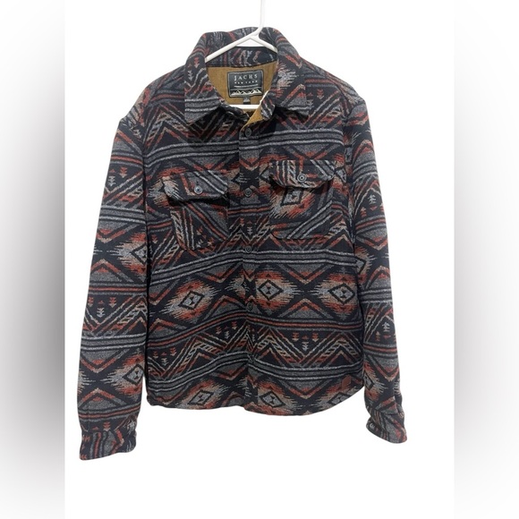 Jach’s New York Wool Blend Sherpa Lined Jacket Size Large - Picture 2 of 9